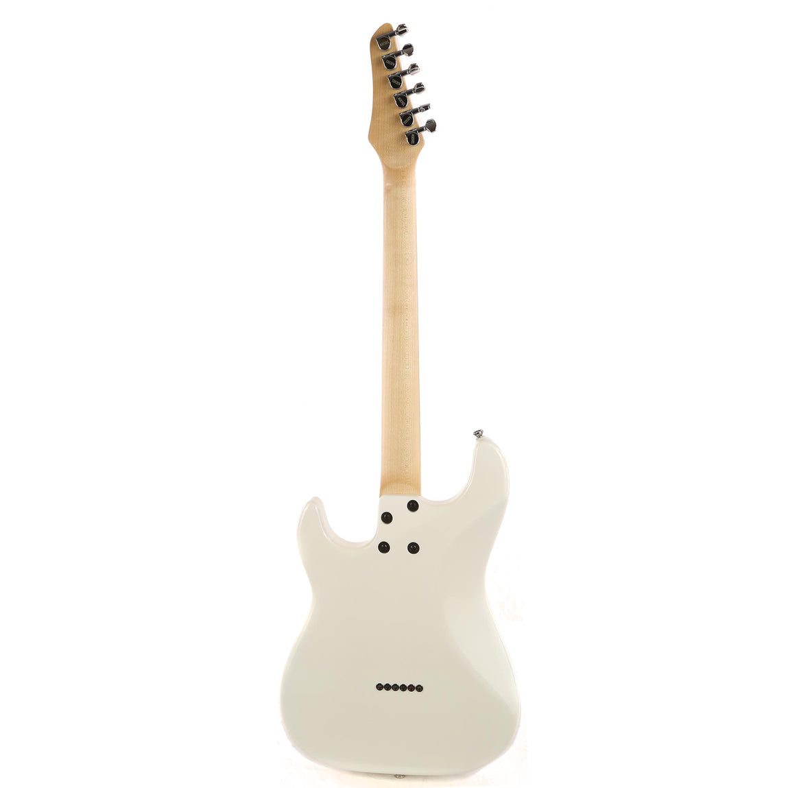 Kiesel Delos D6 Hardtail Guitar White Used | The Music Zoo