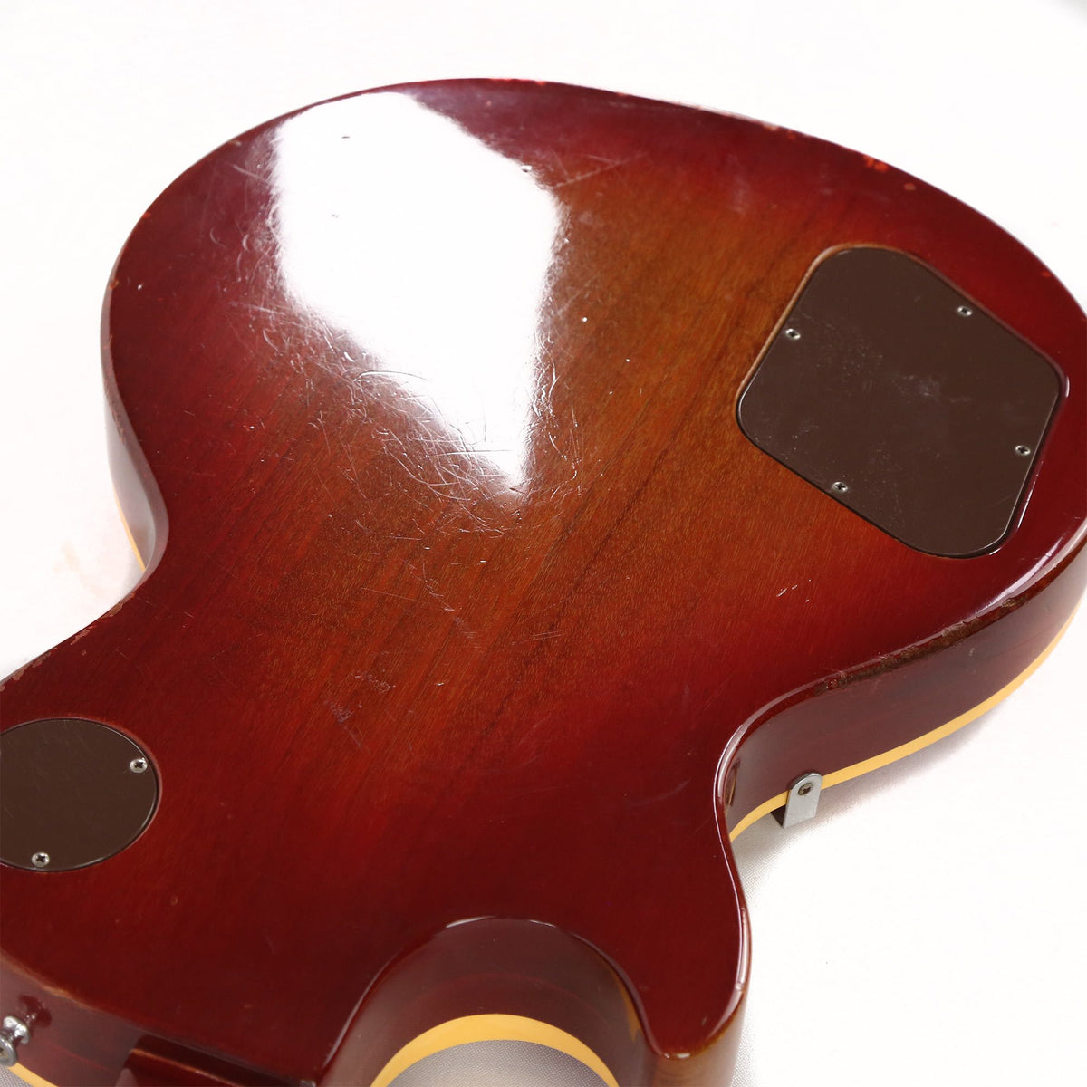 1974 Gibson Les Paul Deluxe Cherry Sunburst — 9
