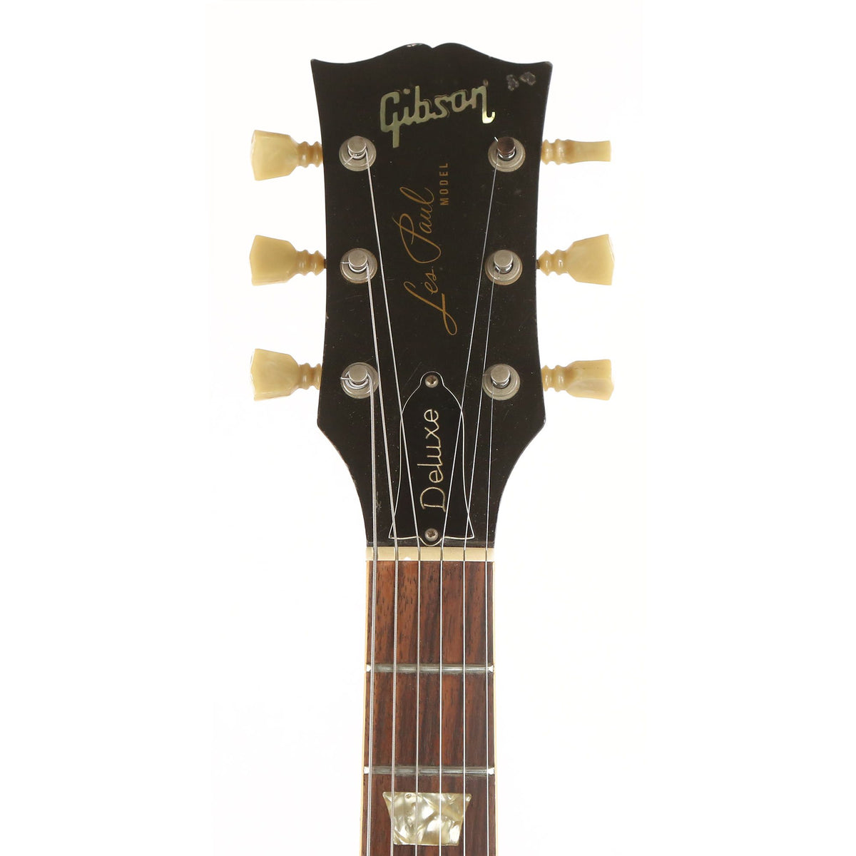 1974 Gibson Les Paul Deluxe Cherry Sunburst — 4