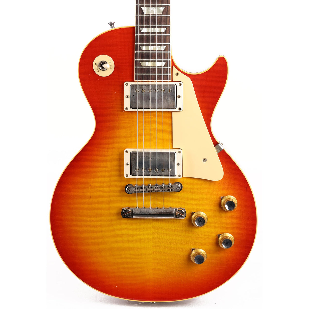 Gibson Custom Shop 1960 Les Paul Orange Lemon Fade Murphy Lab Ultra Light Aged — 1
