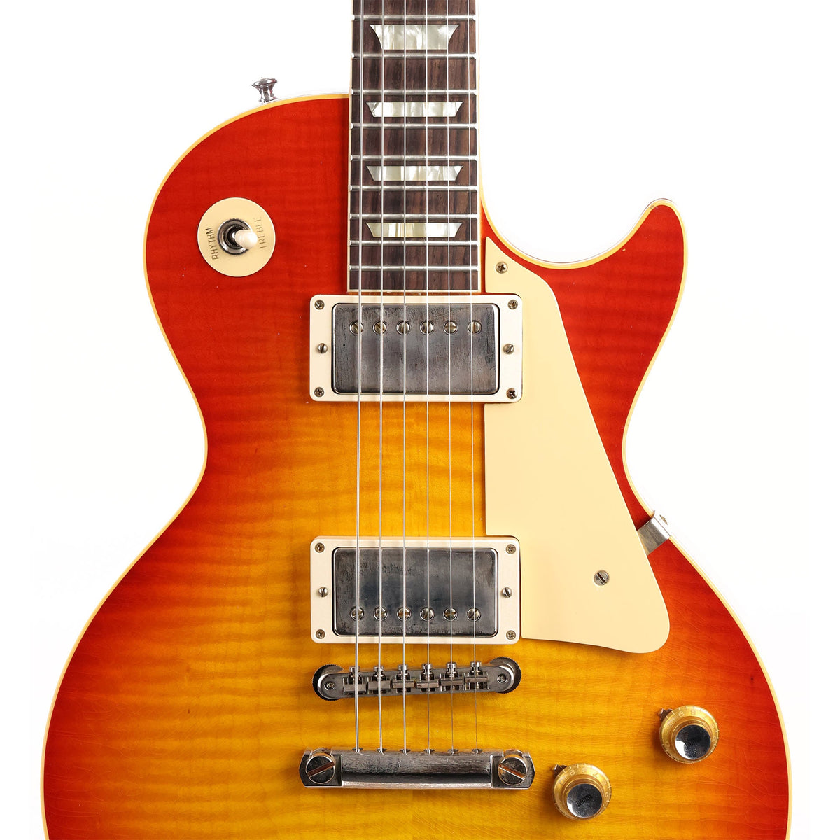 Gibson Custom Shop 1960 Les Paul Orange Lemon Fade Murphy Lab Ultra Light Aged — 6