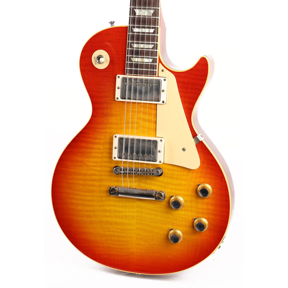 Gibson Custom Shop 1960 Les Paul Orange Lemon Fade Murphy Lab Ultra Light Aged — 7