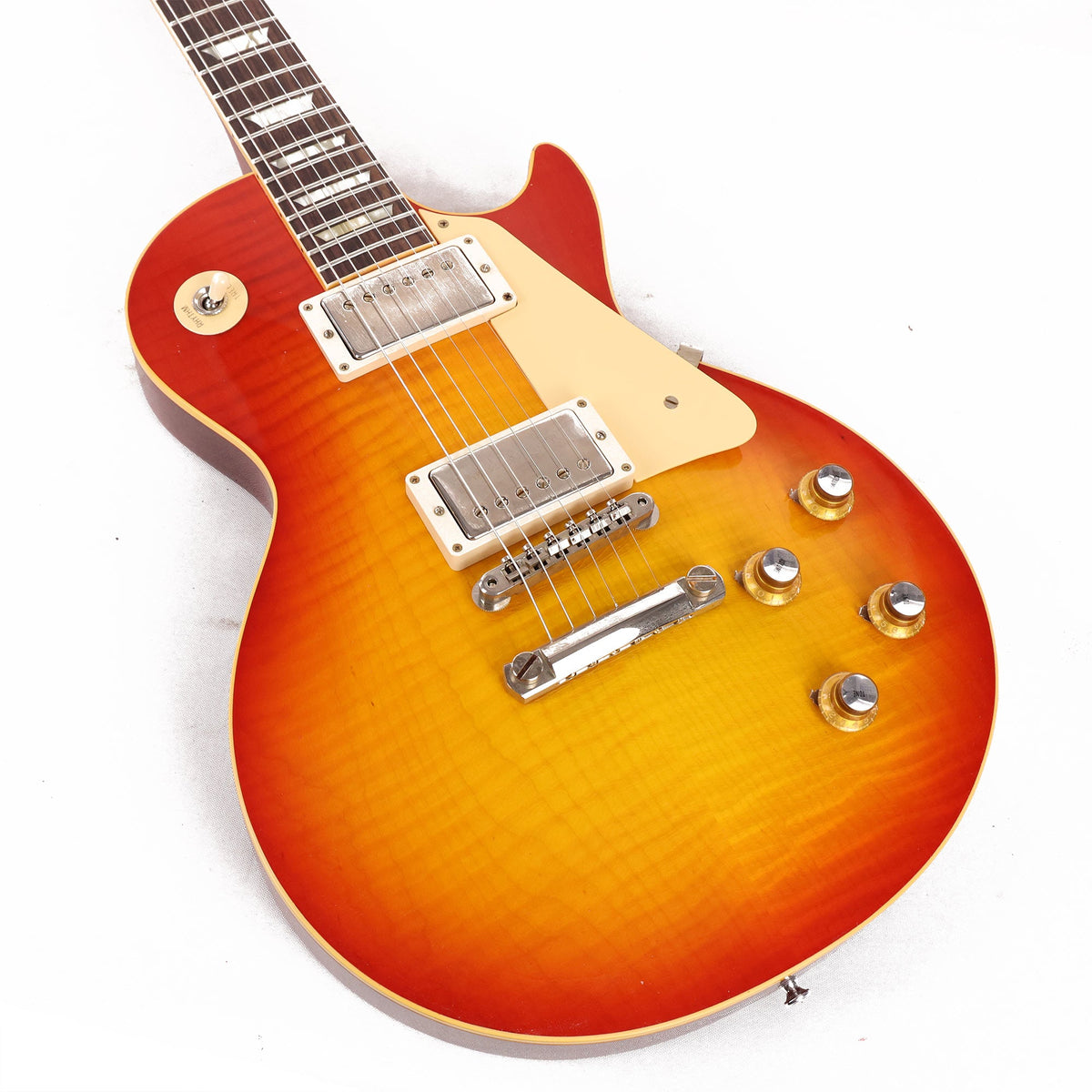 Gibson Custom Shop 1960 Les Paul Orange Lemon Fade Murphy Lab Ultra Light Aged — 8