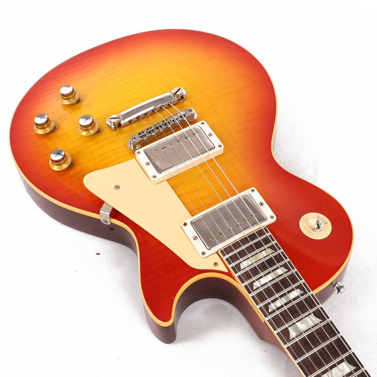 Gibson Custom Shop 1960 Les Paul Orange Lemon Fade Murphy Lab Ultra Light Aged — 9