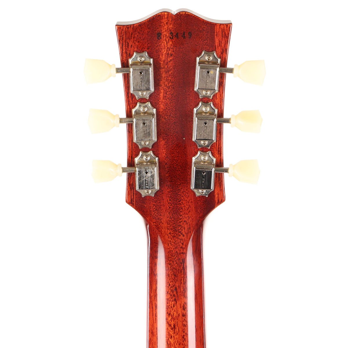 Gibson Custom Shop 1958 Les Paul Washed Cherry Sunburst Murphy Lab Ultra Light Aged 2023 — 3