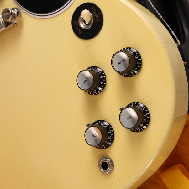 Gibson Custom Shop 1963 SG Special Classic White Murphy Lab Ultra Light Aged