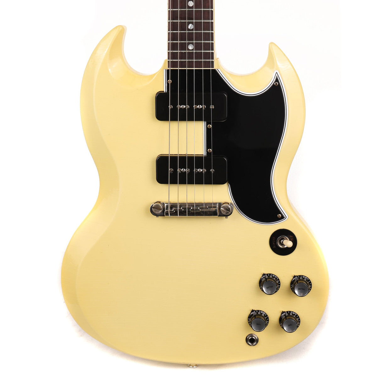 Gibson Custom Shop 1963 SG Special Classic White Murphy Lab Ultra Light Aged — 1