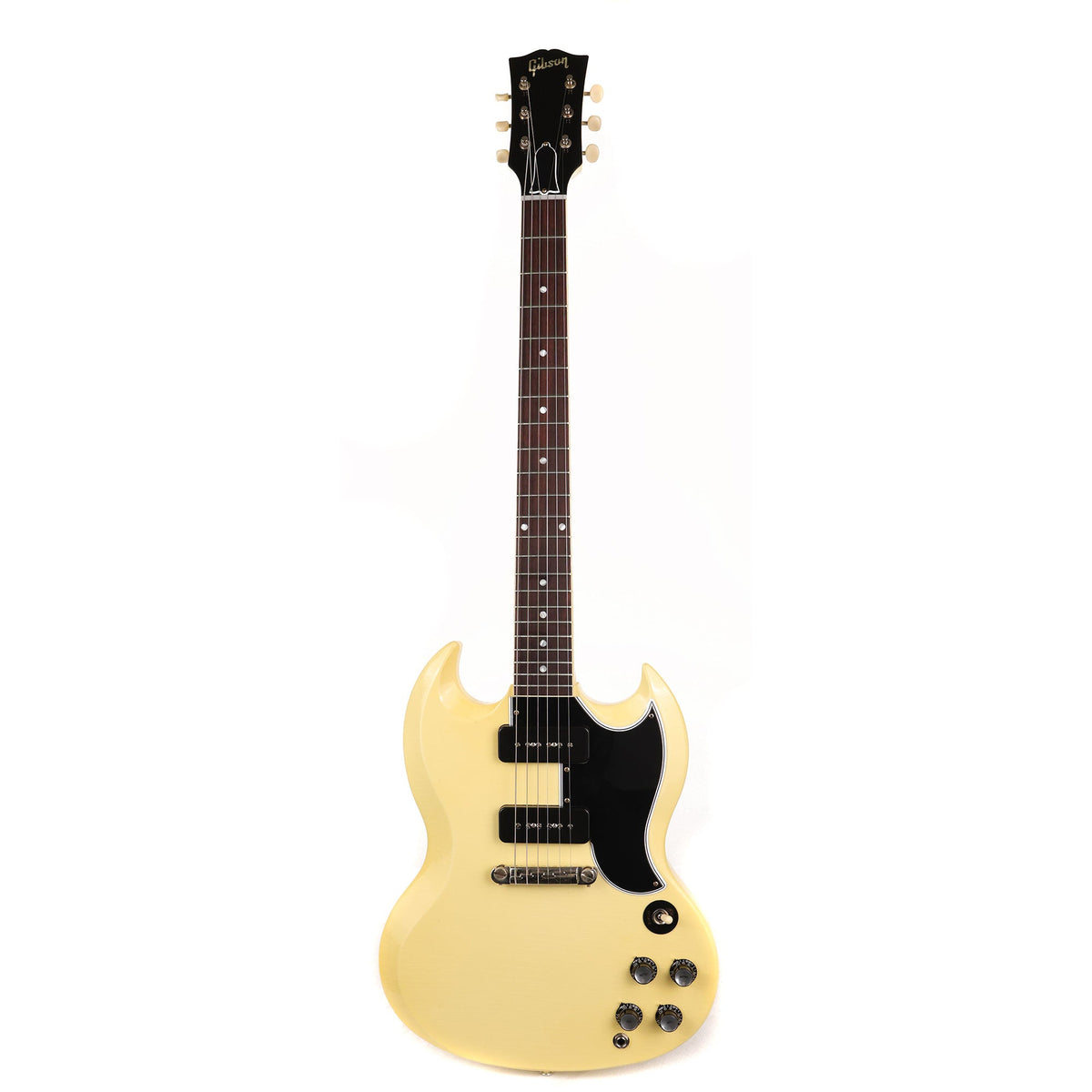 Gibson Custom Shop 1963 SG Special Classic White Murphy Lab Ultra Light Aged — 2