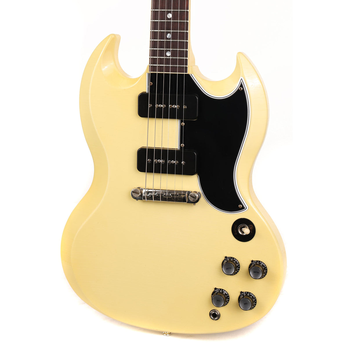 Gibson Custom Shop 1963 SG Special Classic White Murphy Lab Ultra Light Aged — 6