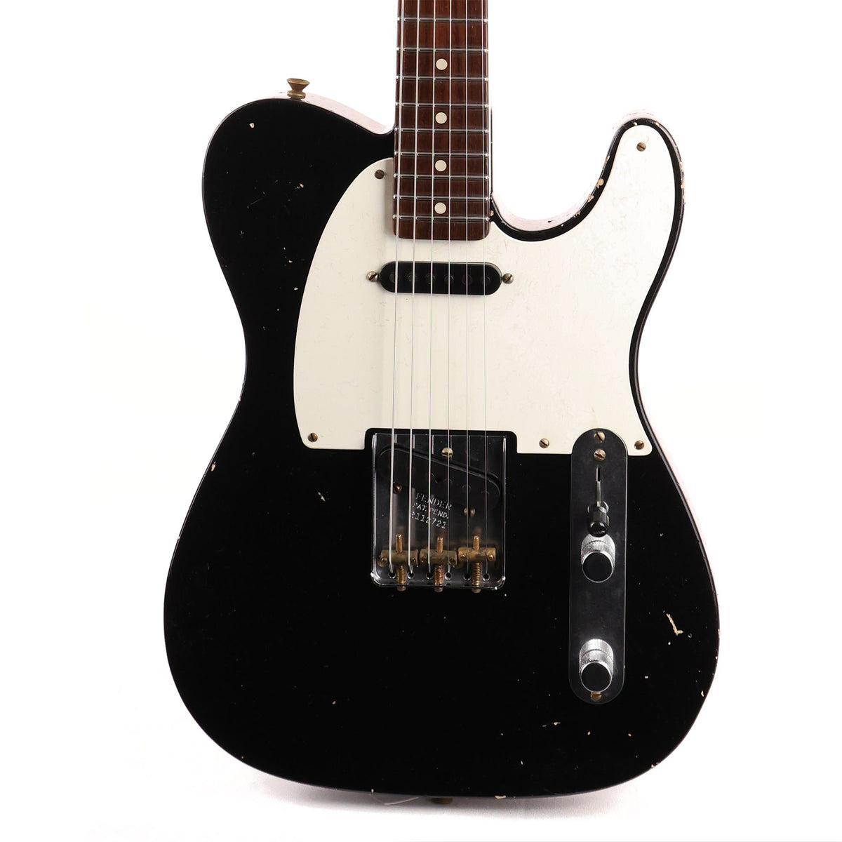 Fender Custom Shop '51 Nocaster Journeyman Relic Black Brazilian Rosewood Neck Masterbuilt Dennis Galuszka — 1