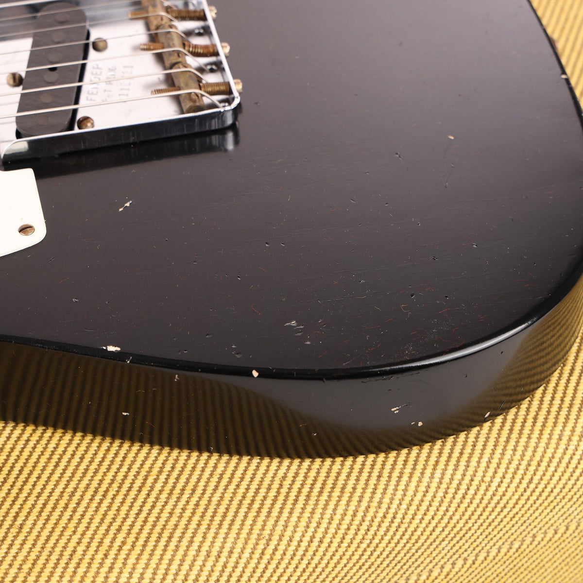 Fender Custom Shop '51 Nocaster Journeyman Relic Black Brazilian Rosewood Neck Masterbuilt Dennis Galuszka — 8