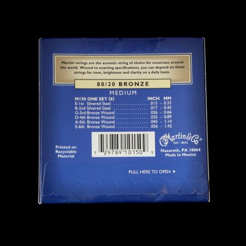 Martin 80/20 Bronze Acoustic Strings (Medium 13-56)