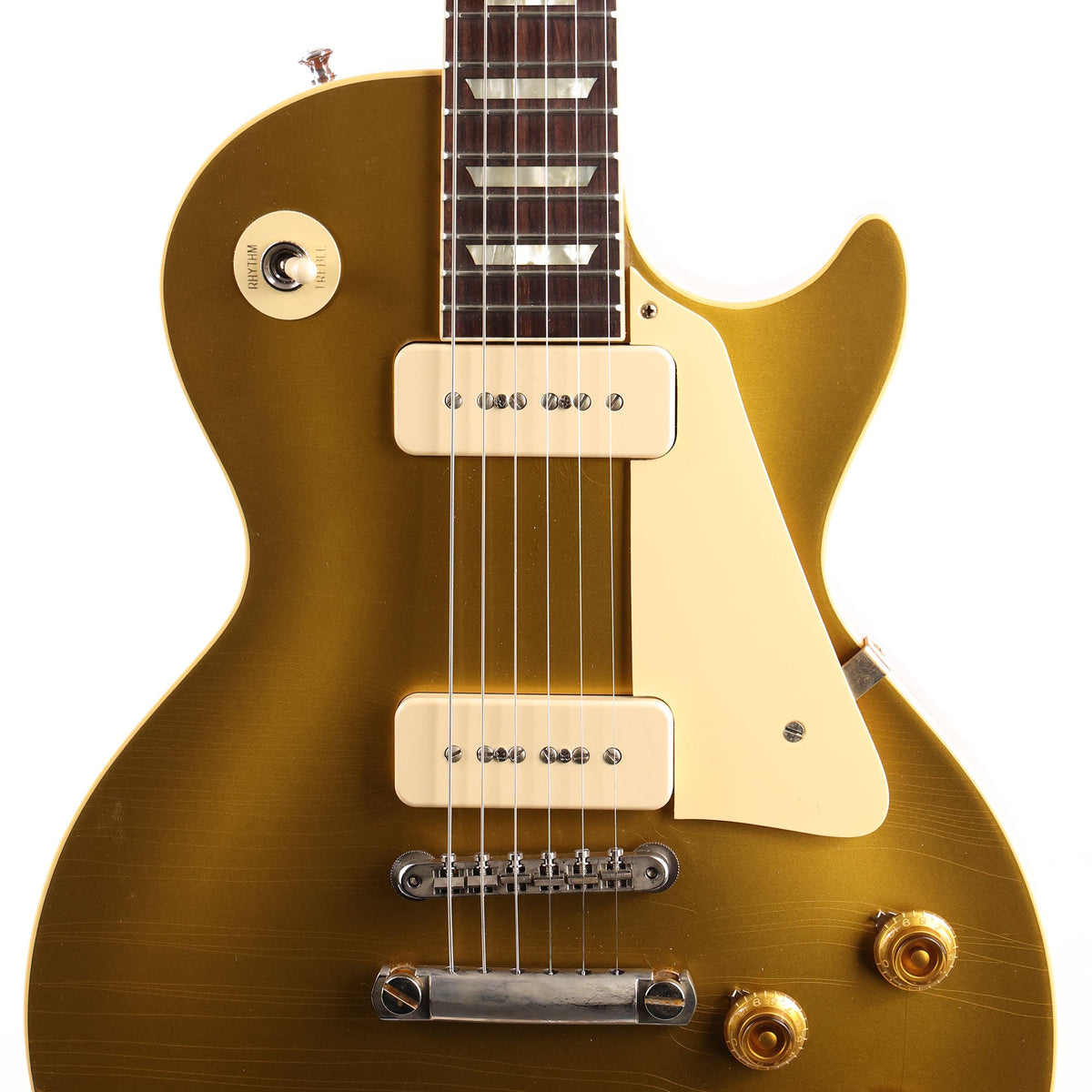 Gibson Custom Shop 1956 Les Paul Reissue Goldtop Murphy Lab Ultra Light Aged — 6
