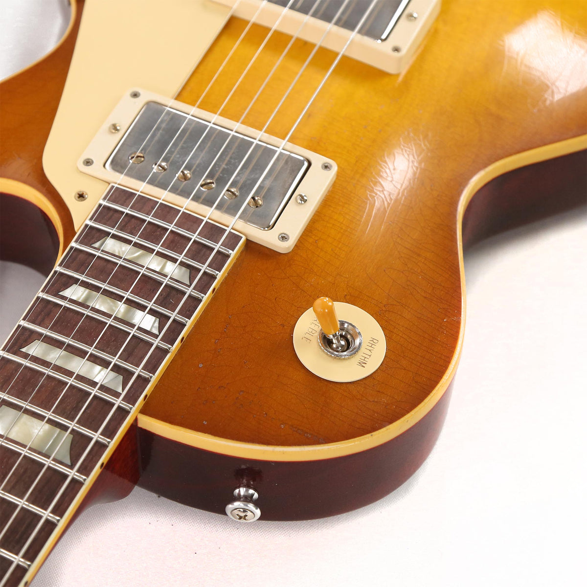 Gibson Custom Shop 1958 Les Paul Reissue Lemon Burst Murphy Lab Light Aged — 11