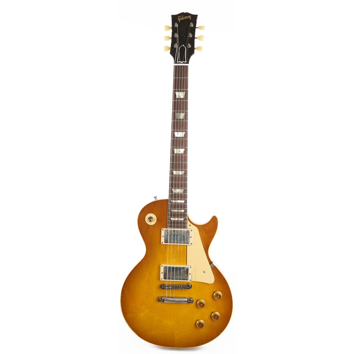 Gibson Custom Shop 1958 Les Paul Reissue Lemon Burst Murphy Lab Light Aged — 2