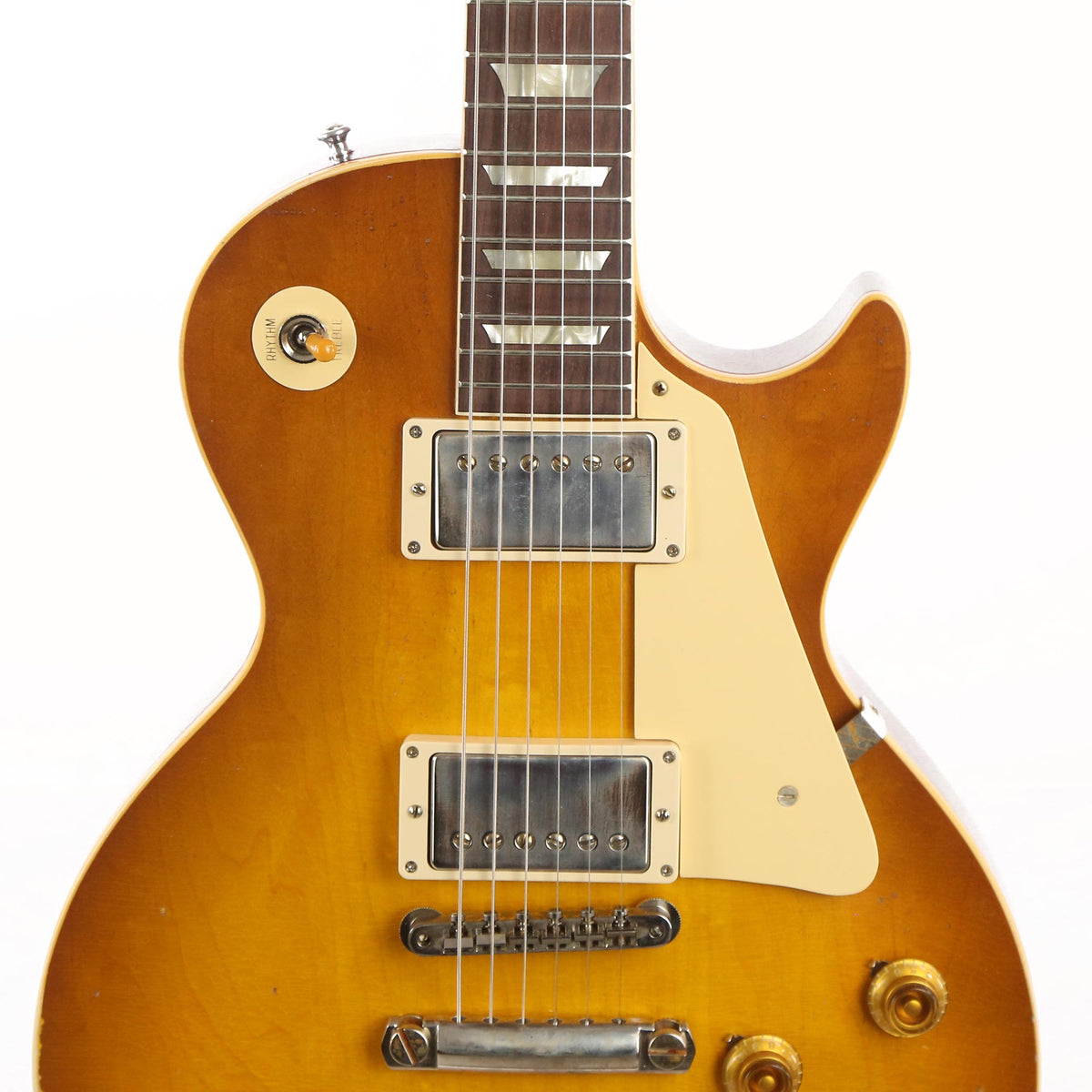 Gibson Custom Shop 1958 Les Paul Reissue Lemon Burst Murphy Lab Light Aged — 6