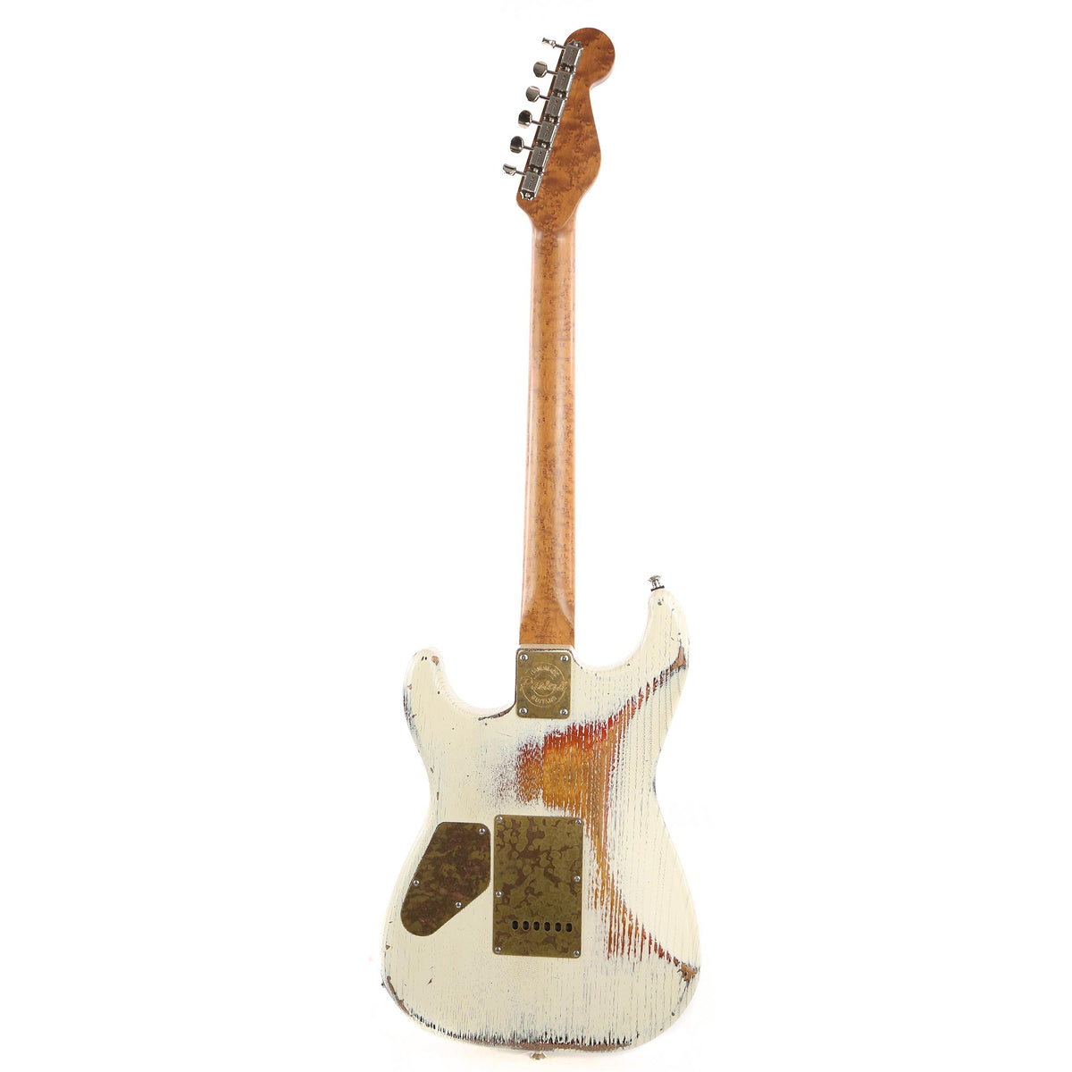 Paoletti Stratospheric Loft Series HS Music Zoo Exclusive Aged White over Sunburst — 3