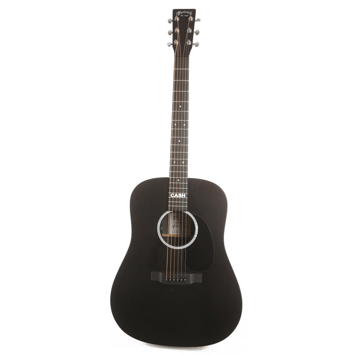 Martin DX Johnny Cash Acoustic-Electric Jett Black Used