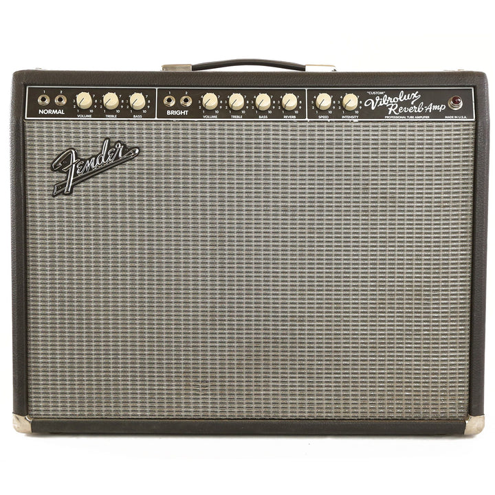 1990 Fender Vibrolux Reverb 2x10 Combo Amp
