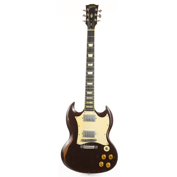 Gibson SG Aged and Relic by Dax & Co. Burgundy Sparkle 2008