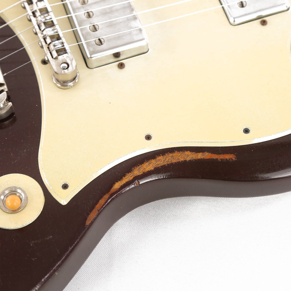 Gibson SG Aged and Relic by Dax & Co. Burgundy Sparkle 2008 — 7