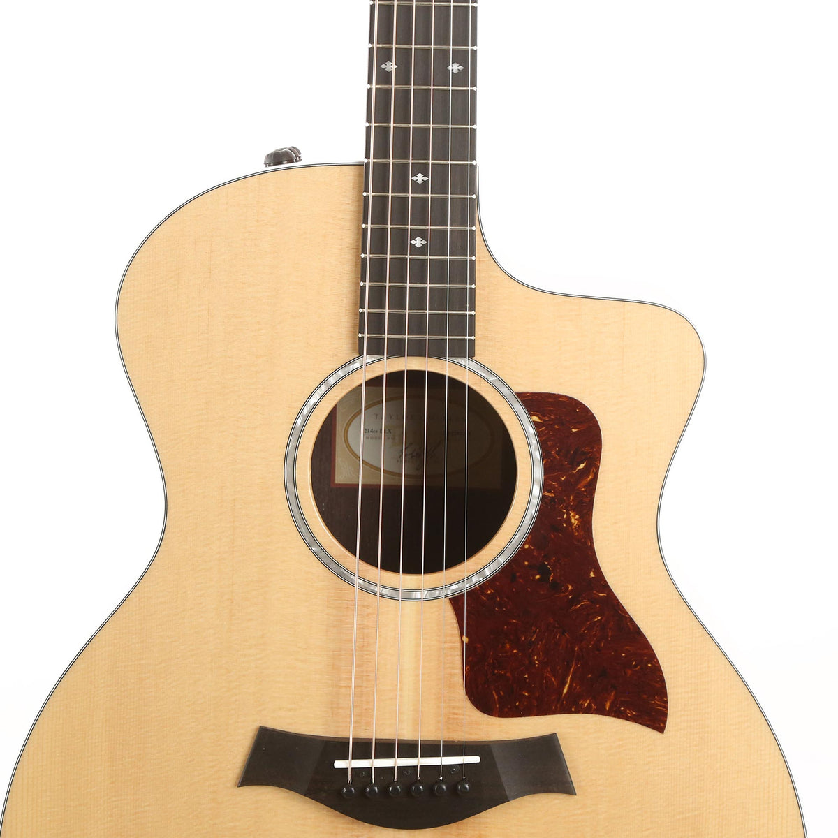 Taylor 214ce DLX Grand Auditorium Acoustic-Electric Natural — 5