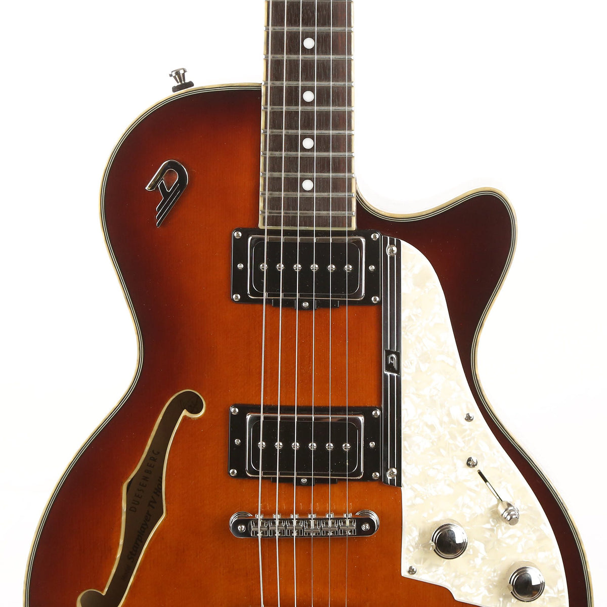 Duesenberg StarPlayer TV Hollow Vintage Burst Used — 6