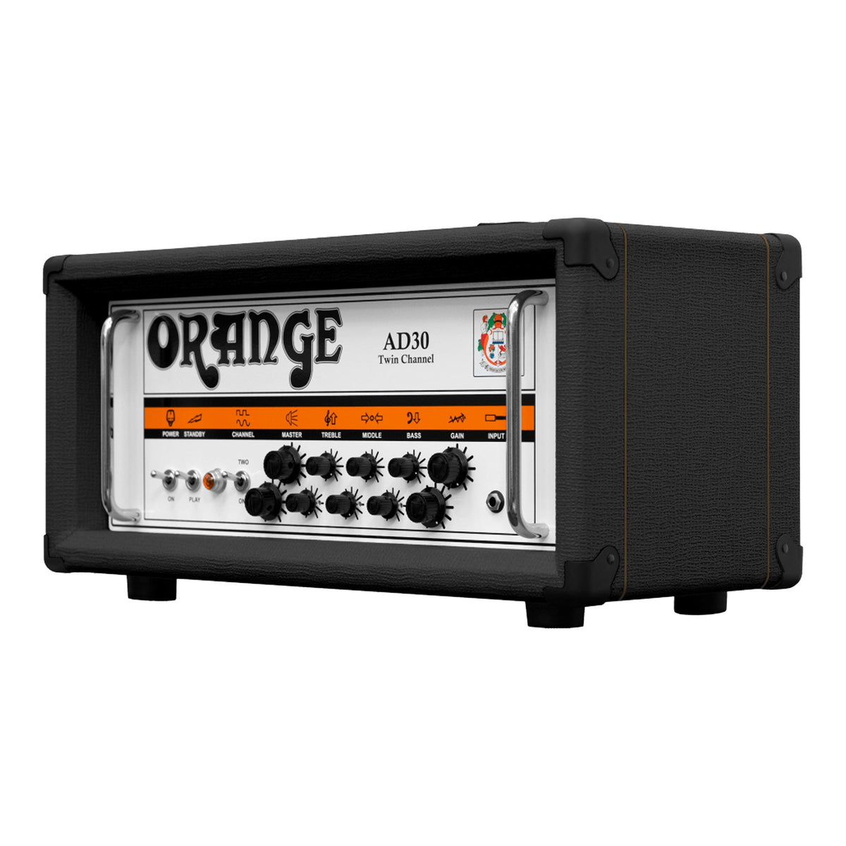 Orange AD30 HTC 30W Guitar Amplifier Head Black — 2
