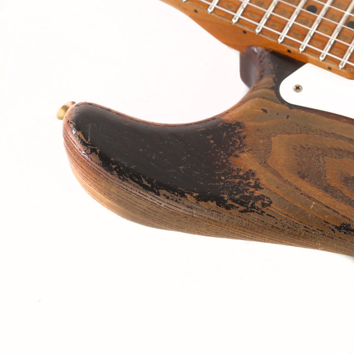 Fender Custom Shop '55 Stratocaster Masterbuilt Dale Wilson 2-Tone Sunburst Ultimate Relic 2019