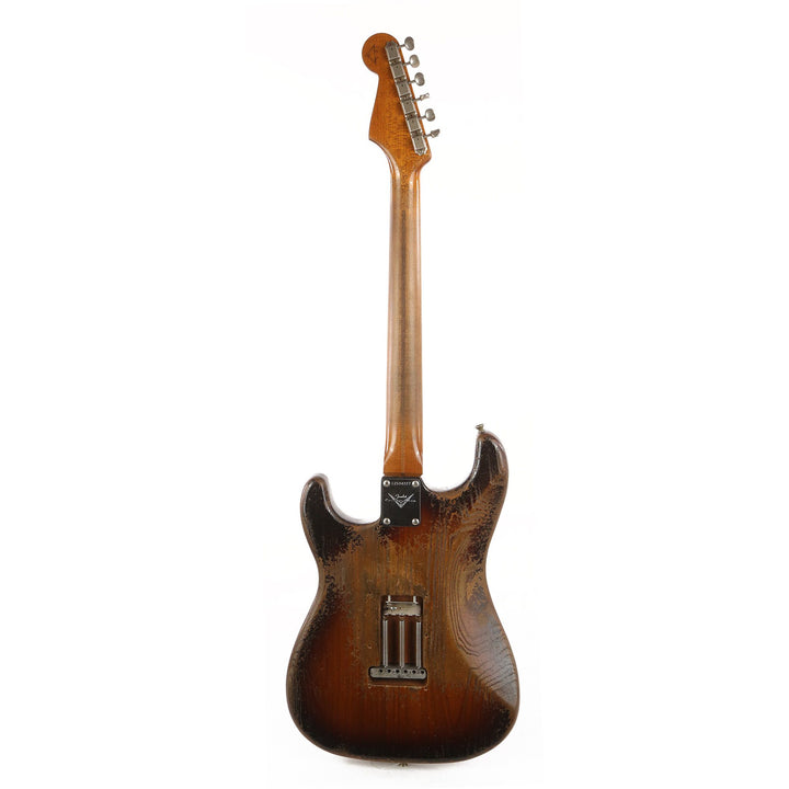 Fender Custom Shop '55 Stratocaster Masterbuilt Dale Wilson 2-Tone Sunburst Ultimate Relic 2019