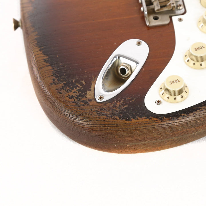Fender Custom Shop '55 Stratocaster Masterbuilt Dale Wilson 2-Tone Sunburst Ultimate Relic 2019