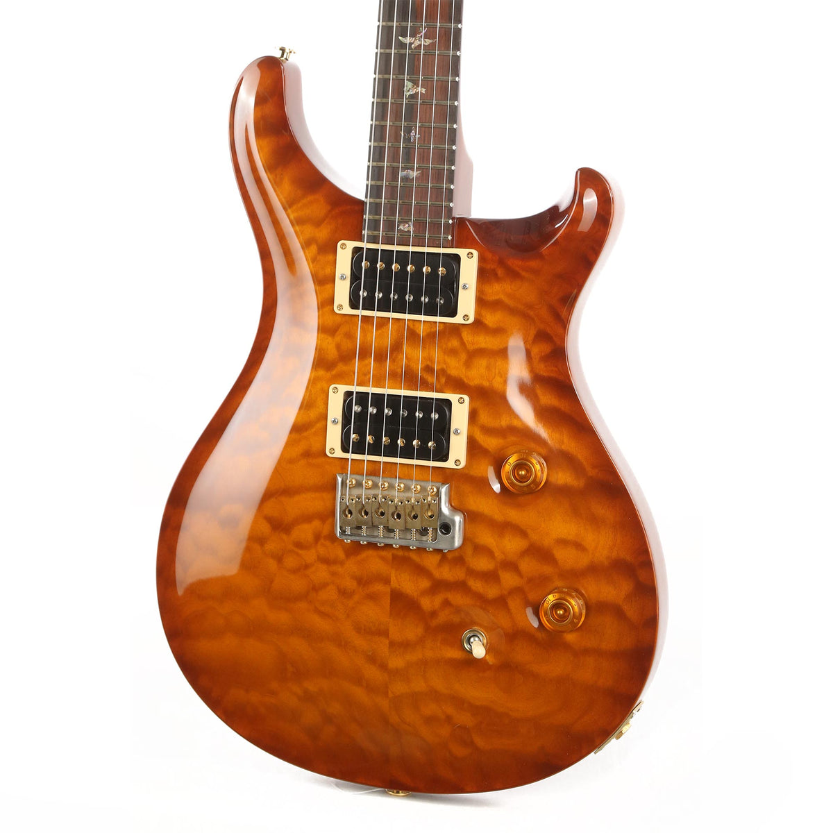 PRS Custom 24 Brazilian Limited Edition 10-Top Violin Amber 2004 — 7