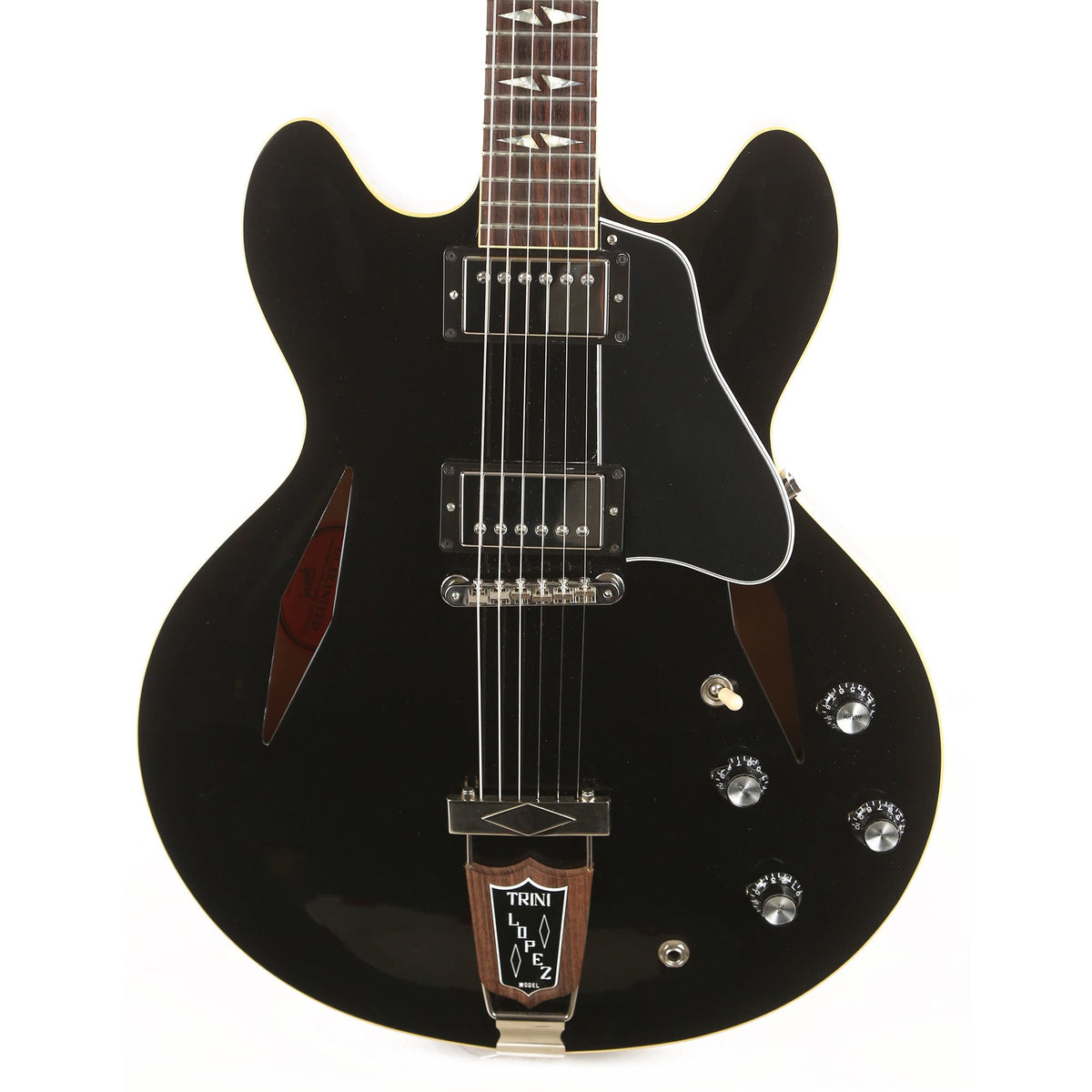 2015 Gibson Trini Lopez Signature ES-335 Black Limited Edition — 1