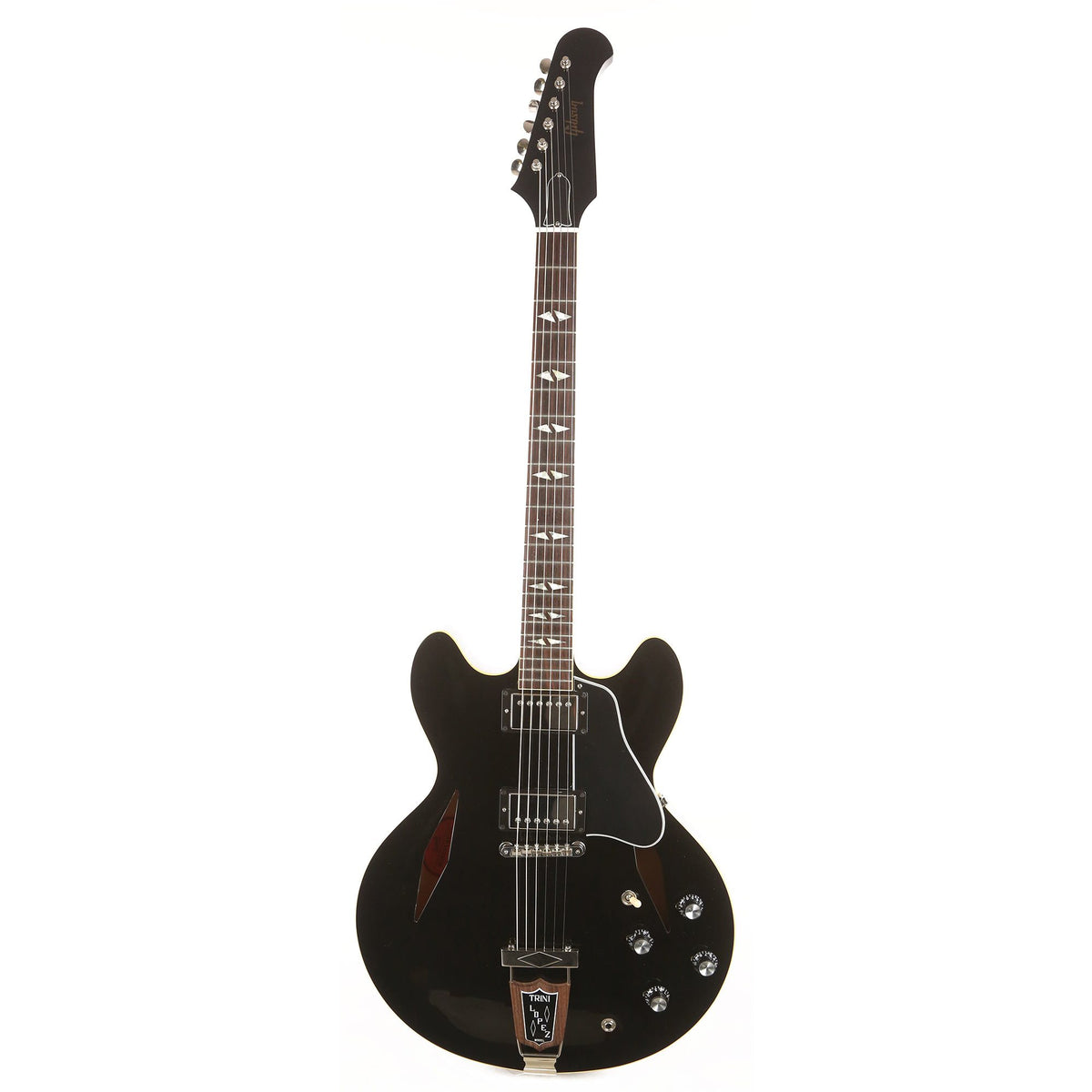 2015 Gibson Trini Lopez Signature ES-335 Black Limited Edition — 2