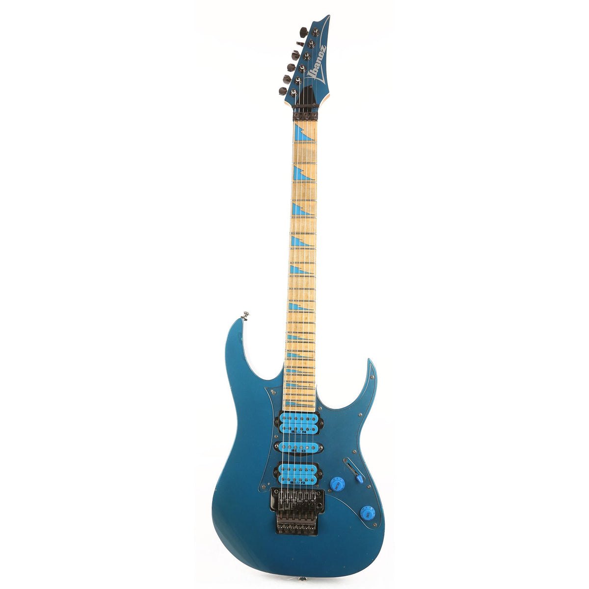 1991 Ibanez RG770DX Laser Blue | The Music Zoo