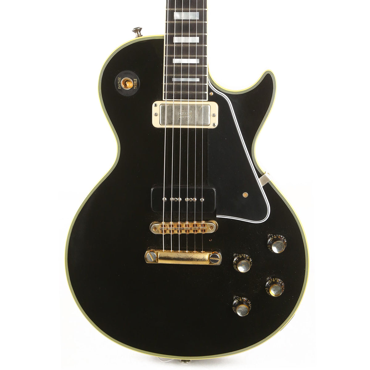 Gibson Custom Shop Robby Krieger '54 Les Paul Custom VOS Lamp Black — 1