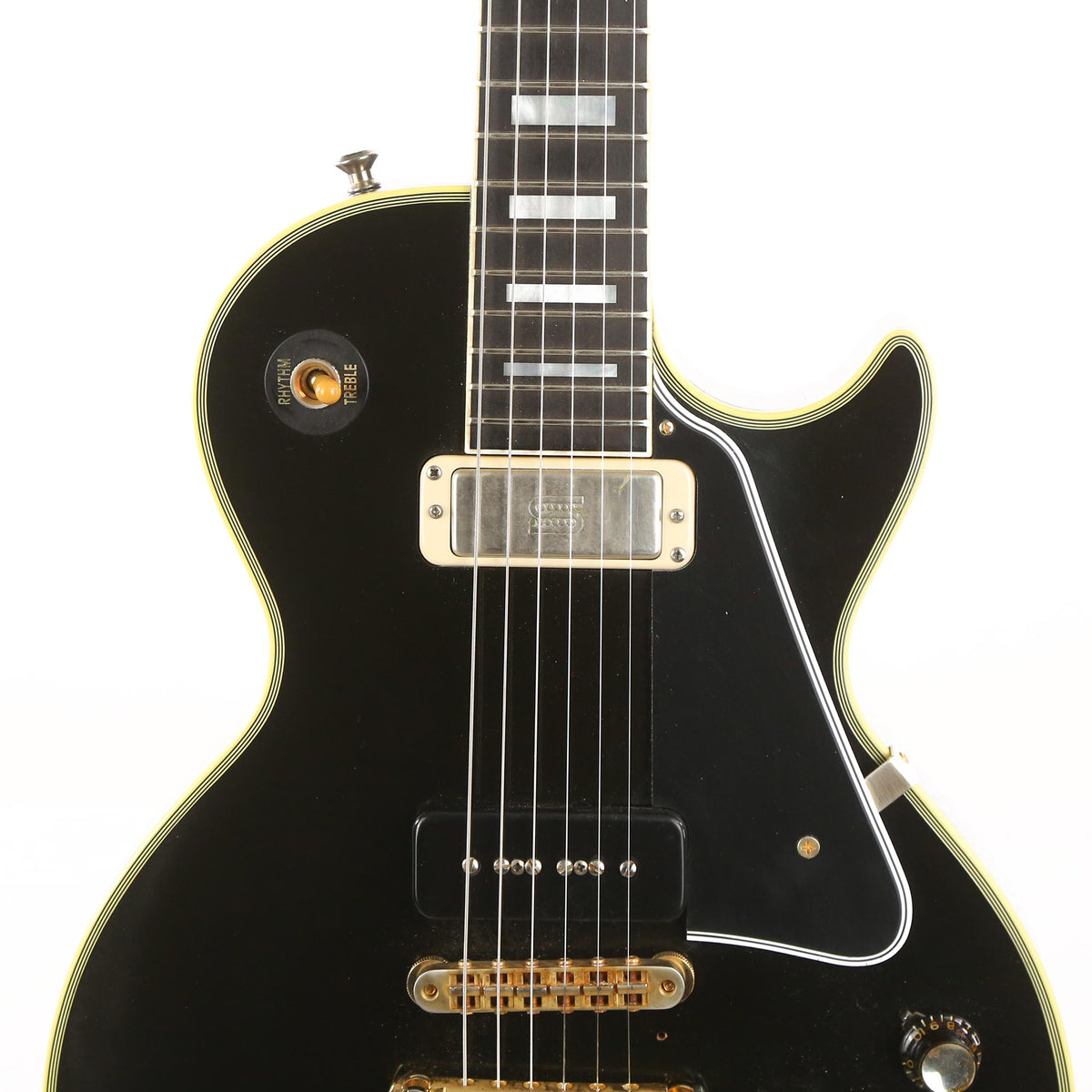 Gibson Custom Shop Robby Krieger '54 Les Paul Custom VOS Lamp Black — 6
