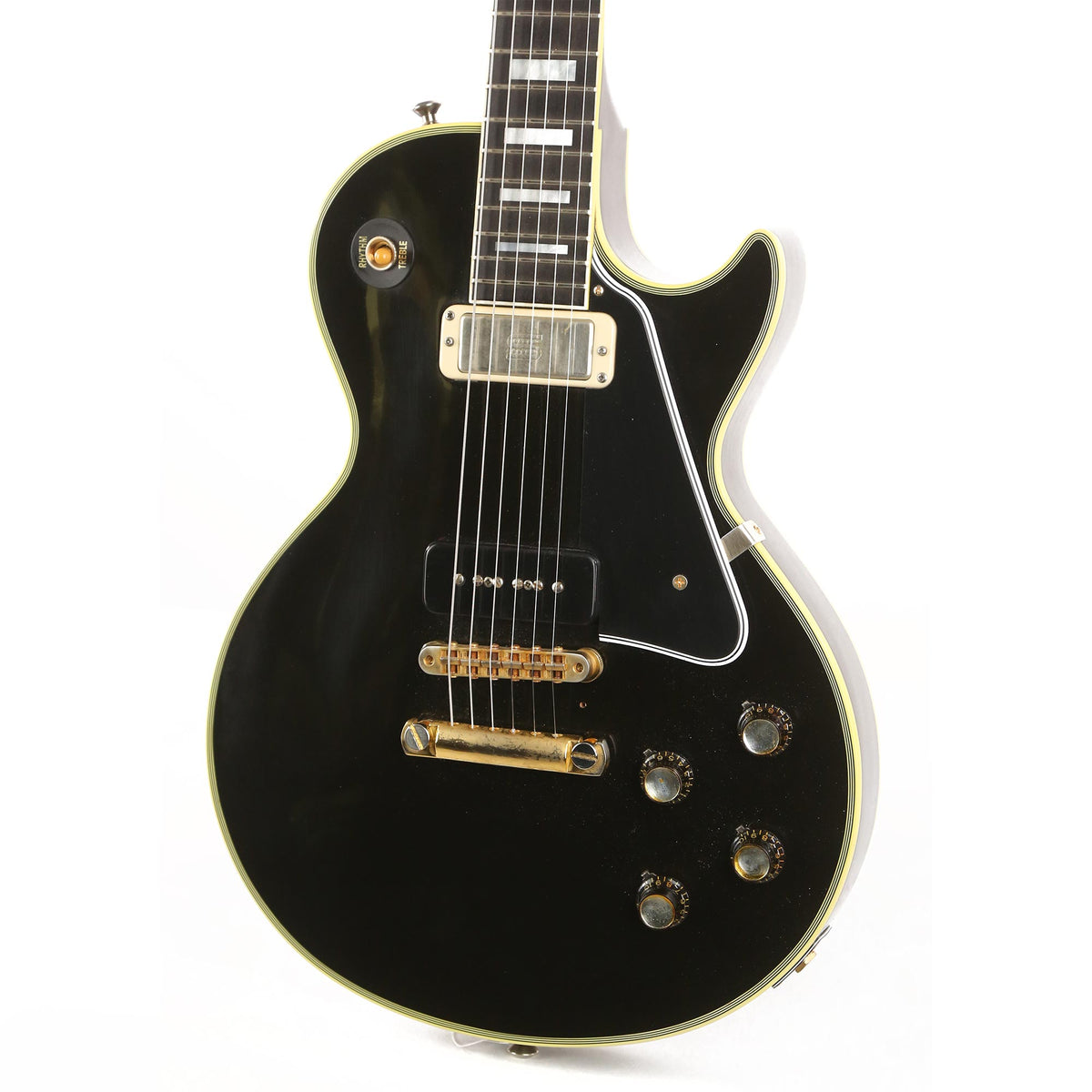 Gibson Custom Shop Robby Krieger '54 Les Paul Custom VOS Lamp Black — 7
