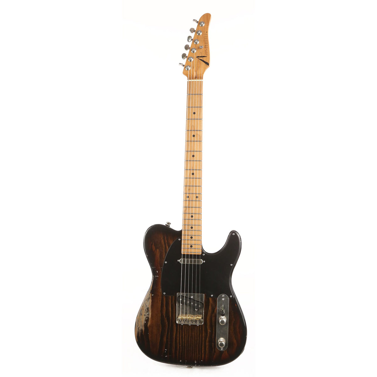 Tom Anderson T Icon In-Distress Rustic Brown Edge Burst — 2