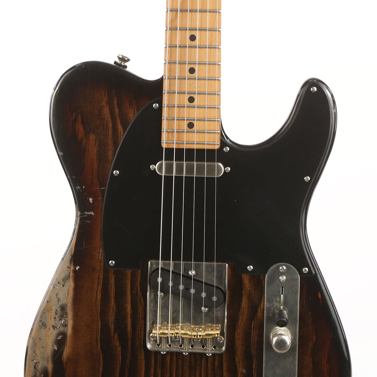 Tom Anderson T Icon In-Distress Rustic Brown Edge Burst — 6