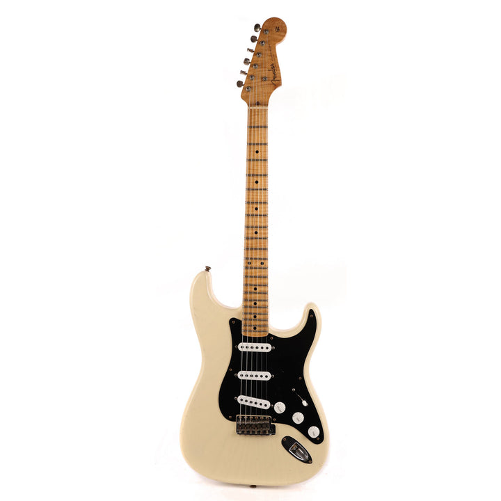 Fender Custom Shop '55 Stratocaster Journeyman Relic White Blonde Masterbuilt Dennis Galuszka