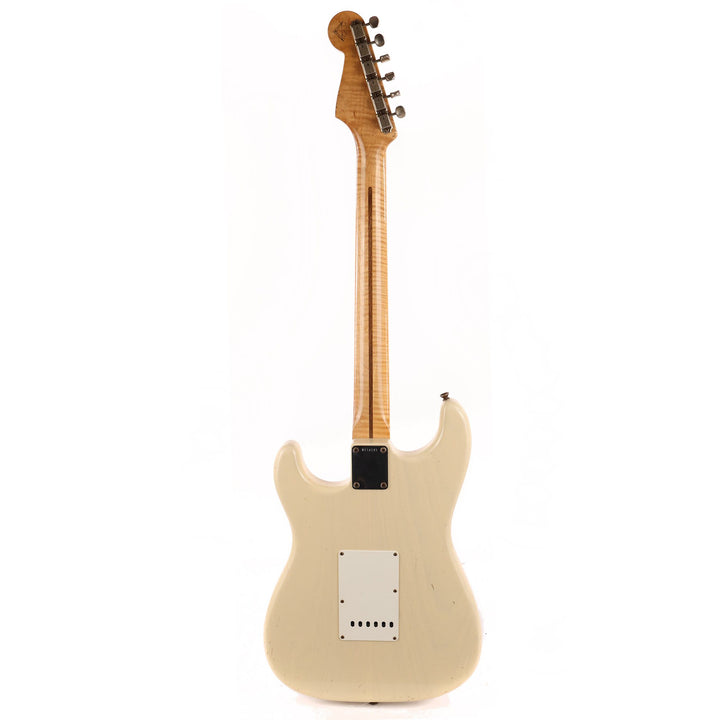 Fender Custom Shop '55 Stratocaster Journeyman Relic White Blonde Masterbuilt Dennis Galuszka