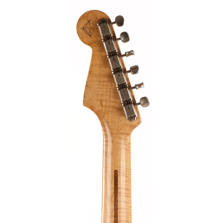 Fender Custom Shop '55 Stratocaster Journeyman Relic White Blonde Masterbuilt Dennis Galuszka