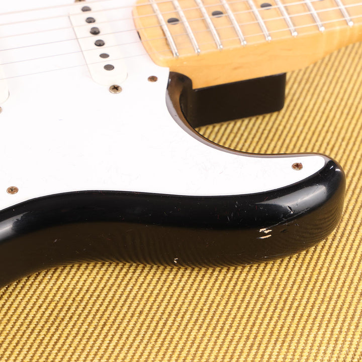 Fender Custom Shop '55 Stratocaster Journeyman Relic Black Masterbuilt Dennis Galuszka