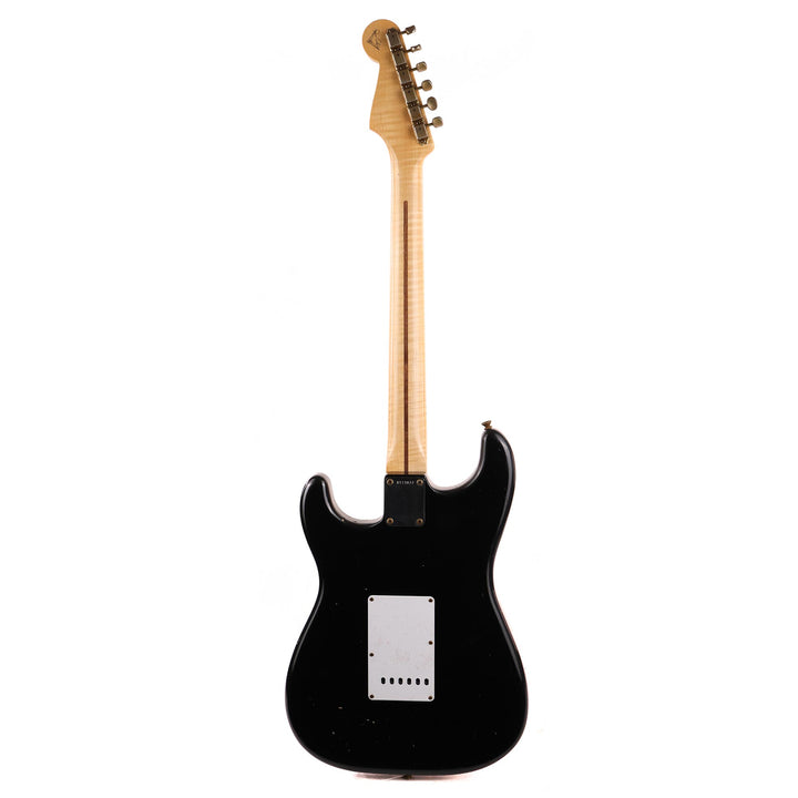 Fender Custom Shop '55 Stratocaster Journeyman Relic Black Masterbuilt Dennis Galuszka