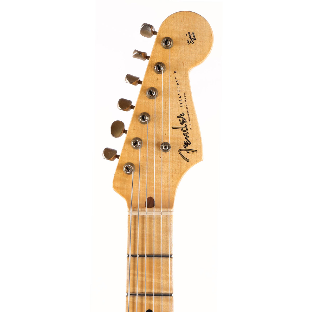 Fender Custom Shop '55 Stratocaster Journeyman Relic Black Masterbuilt Dennis Galuszka — 4