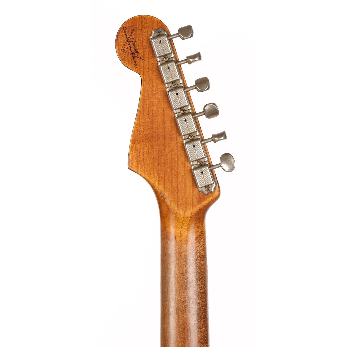 Fender Custom Shop 60/63 Stratocaster Super Heavy Relic Faded Daphne Blue over 3-Tone Sunburst — 5