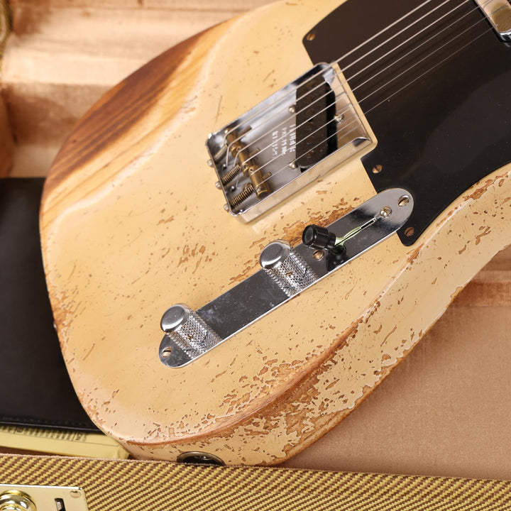 Fender Custom Shop Limited Edition 1951 Telecaster Super Heavy Relic Aged Desert Sand 2023