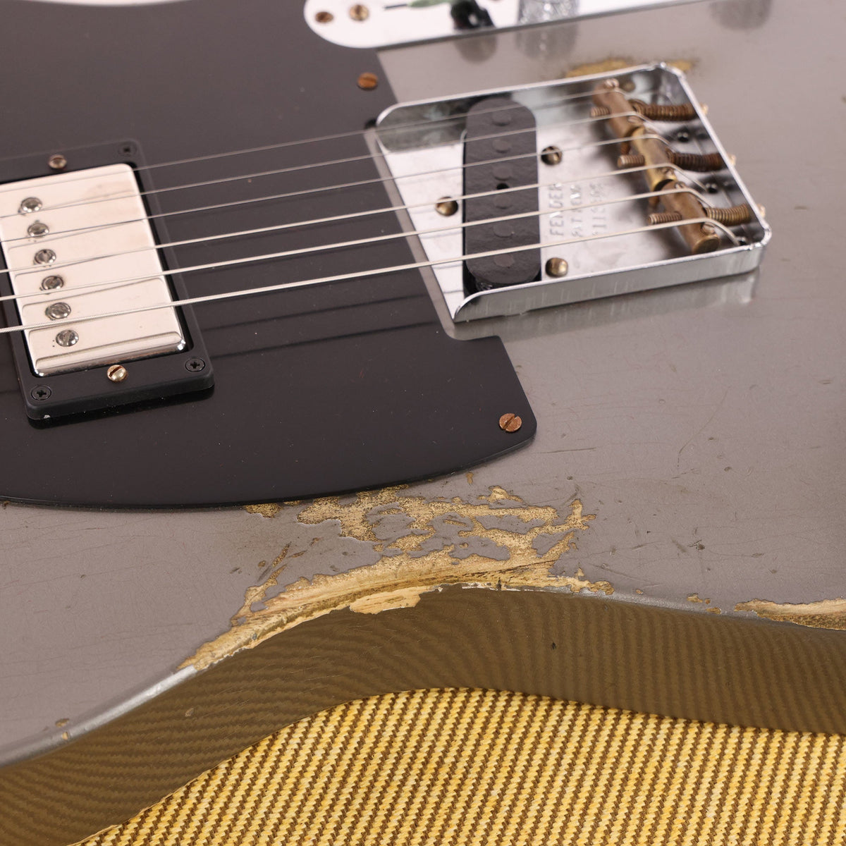 Fender Custom Shop 1951 Telecaster Heavy Relic Faded Pewter — 8