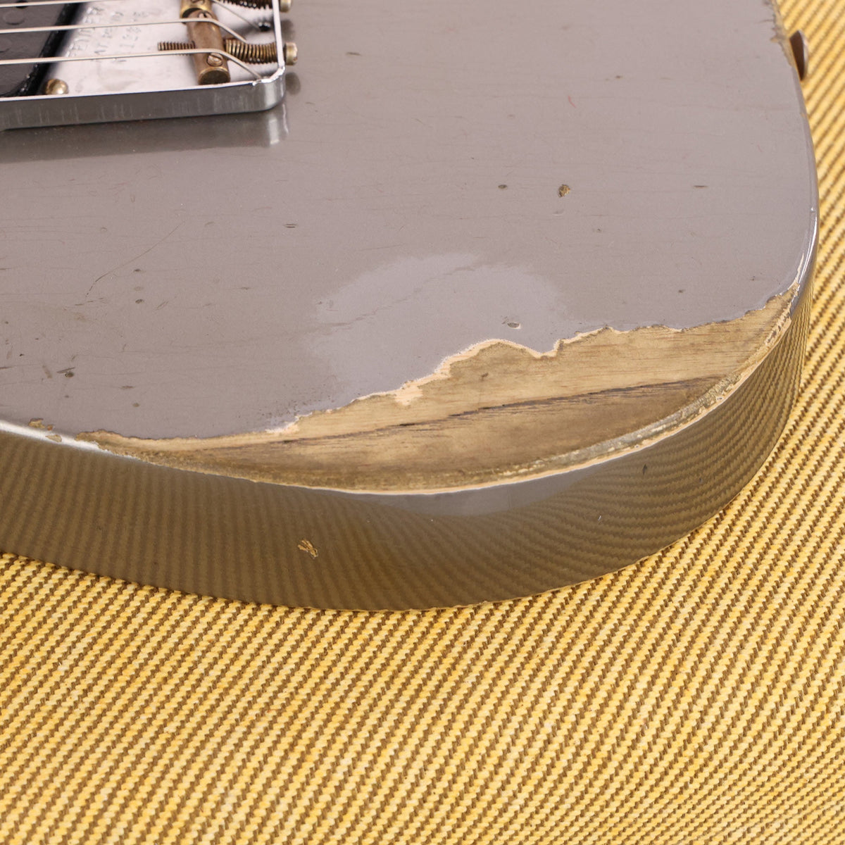 Fender Custom Shop 1951 Telecaster Heavy Relic Faded Pewter — 9